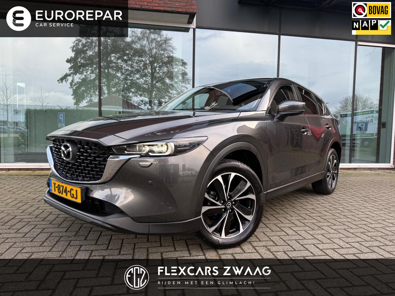 Mazda CX-5 - 2.0 e-SkyActiv-G M Hybrid 165 Advantage - Automaat - Navi - Trekhaak - Org.NL - AutoWereld.nl