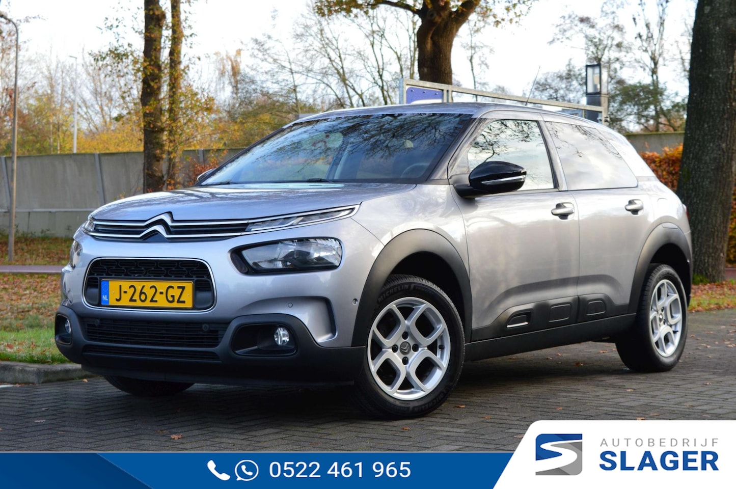Citroën C4 Cactus - 1.2 PureTech Feel - D-riem vv.|Carplay|360° Camera|Navi|Cruise - AutoWereld.nl
