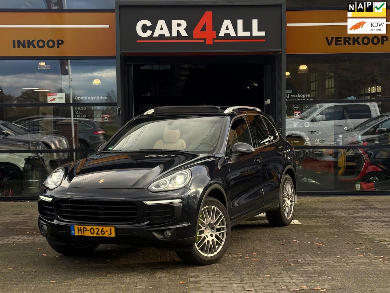 Porsche Cayenne - 3.0 S E-Hybrid PANO/MEMORY/LEDER/CAMERA/NAP/RIJDT PERFECT/APK 21-03-2026 - AutoWereld.nl