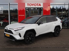 Toyota RAV4 - 2.5 HYBRID BI-TONE STOEL/STUURVERW. 360GR-CAM JBL-AUDIO BLIND-SPOT KEYLESS FACELIFT-MODEL