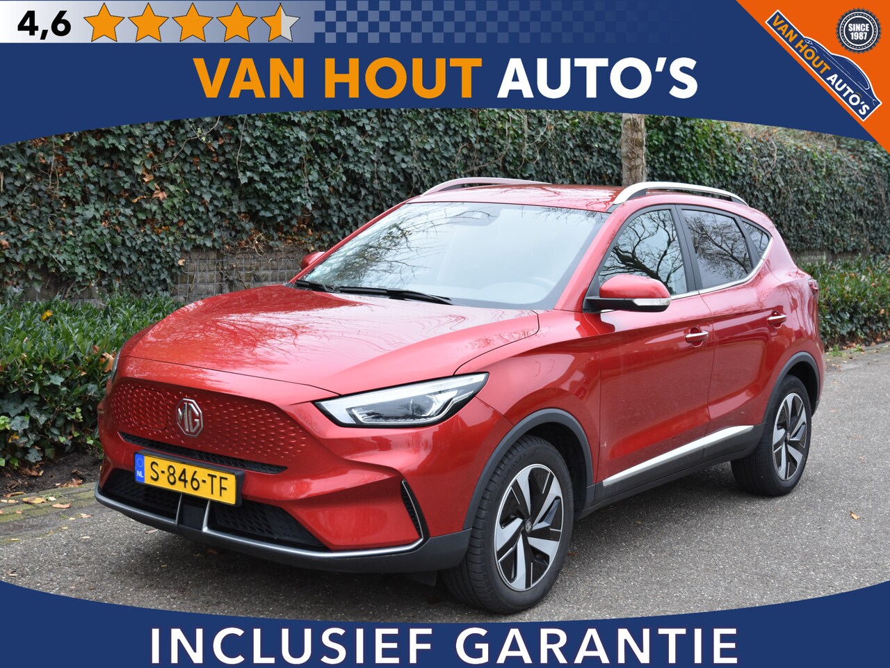 MG ZS - EV Long Range Luxury 70 kWh - AutoWereld.nl