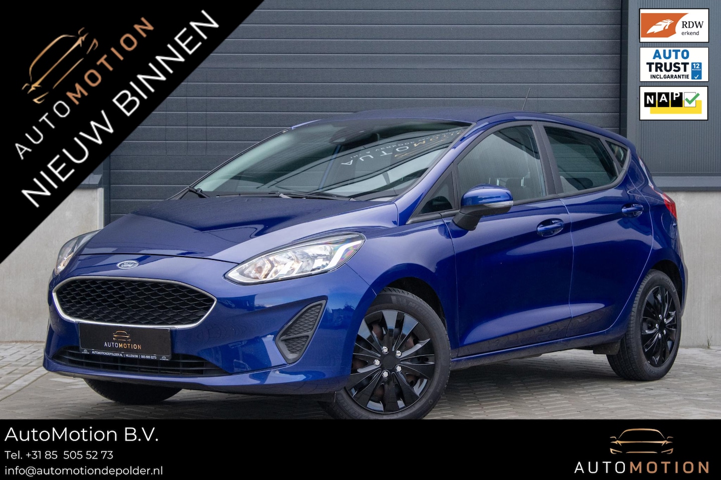 Ford Fiesta - 1.1 Trend Carplay Parkeersensor Lane Assist - AutoWereld.nl