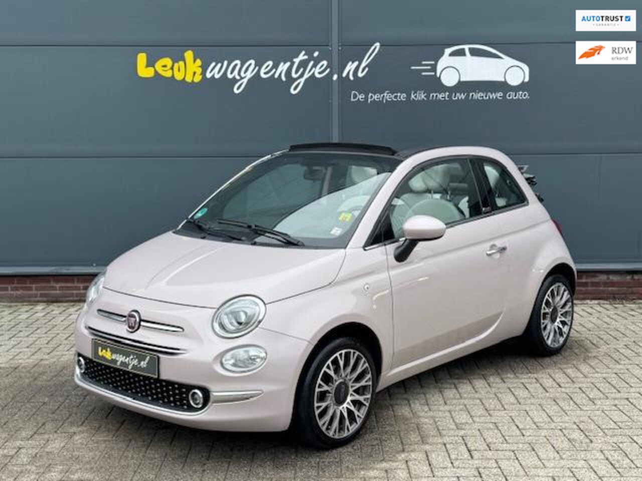 Fiat 500 C - 1.0 Hybrid Star Cabrio *carplay *cruise *p-sensor - AutoWereld.nl