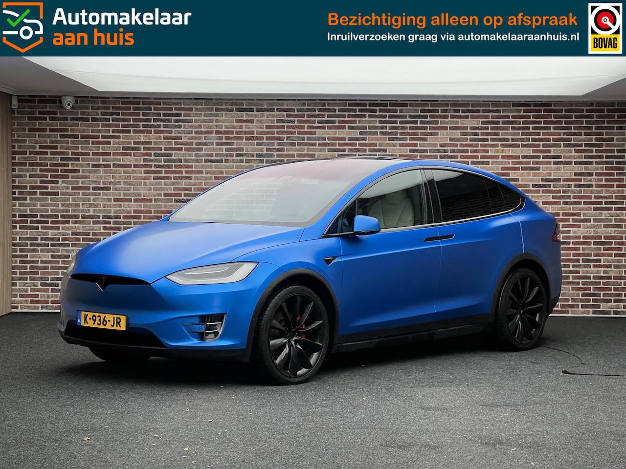 Tesla Model X - Performance Ludicrous 6p. Autopiloot Elek stoel Camera BTW - AutoWereld.nl