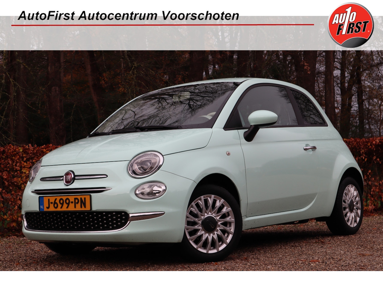 Fiat 500 - 1.0 Hybrid Lounge | Carplay | Cruise control | - AutoWereld.nl
