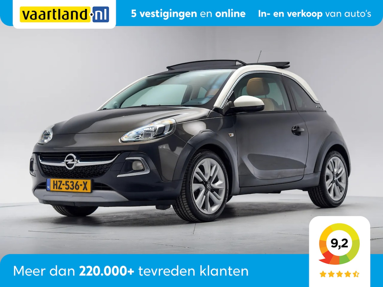 Opel ADAM - 1.2 Glam [ Pano Lichtmetaal Ledverlichting ] - AutoWereld.nl