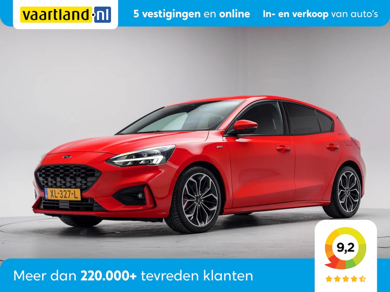 Ford Focus - 1.0 EcoB. ST-L. Bns [ Stuur/stoelverwarming Apple Carplay Achteruitrijcamera ] - AutoWereld.nl