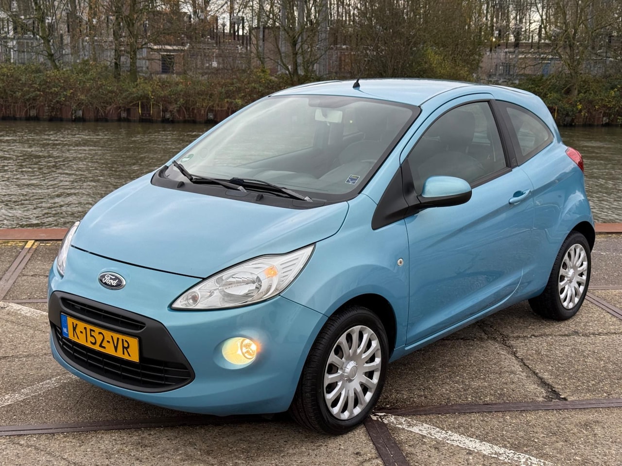 Ford Ka - 1.2 Trend 2009 Blauw Airco/Elektr Pakket/APK/KM NAP! - AutoWereld.nl