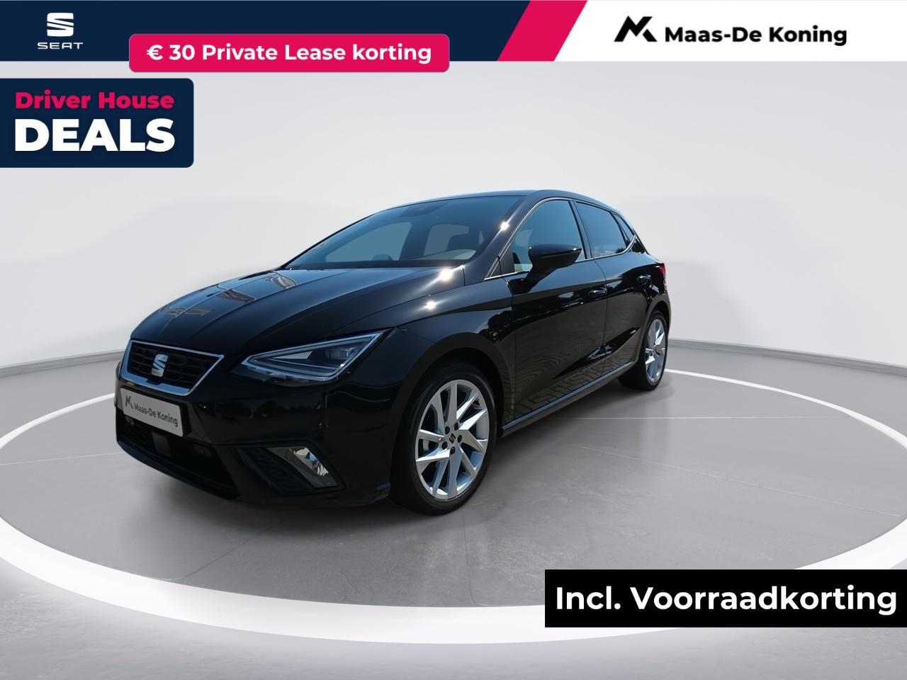 SEAT Ibiza - FR Business Connect 1.0 EcoTSI 70 kW / 95 PK Hatch | 5 versn. handgeschakeld | Herwaarderi - AutoWereld.nl