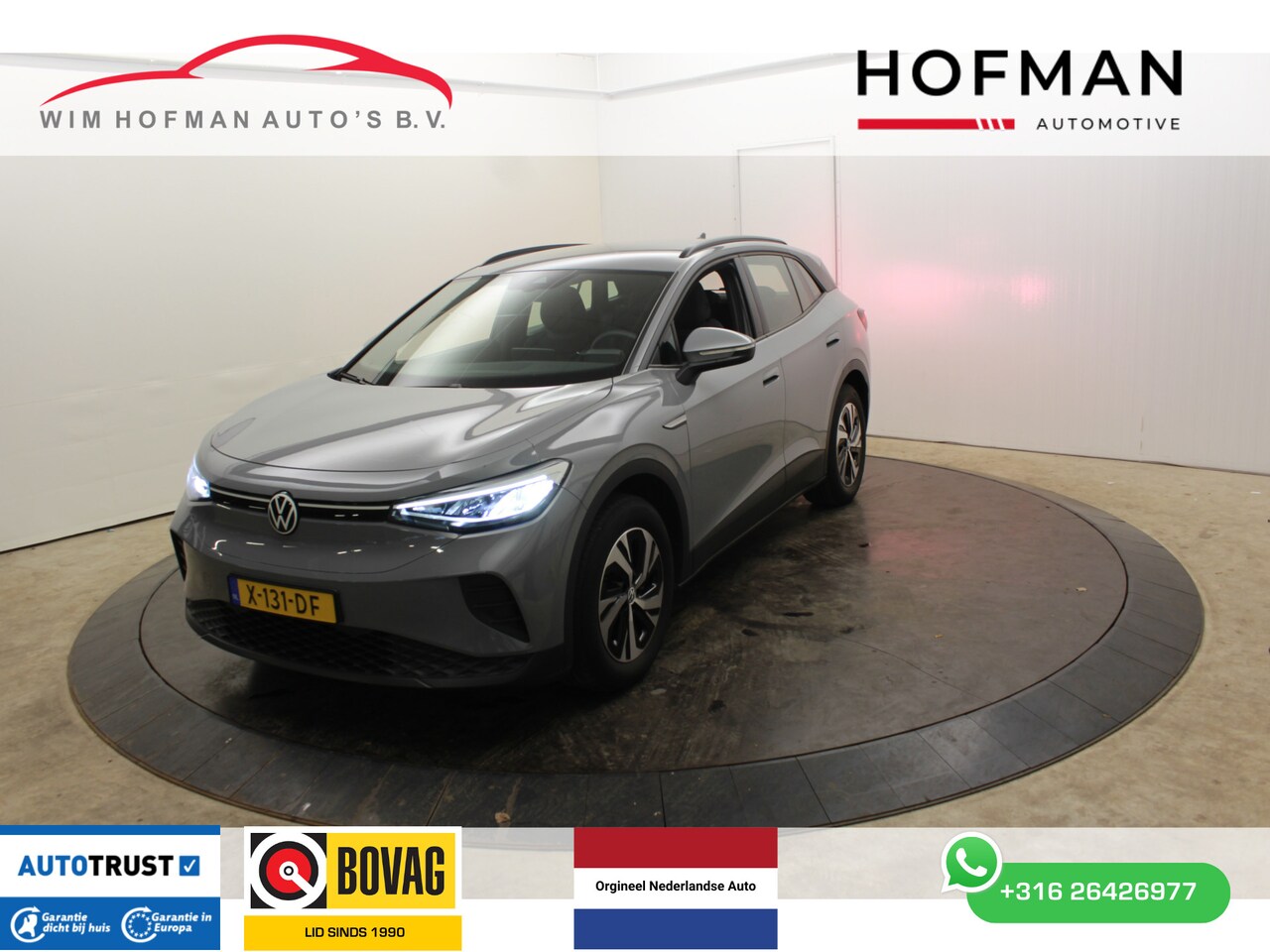 Volkswagen ID.4 - Pure 148PK 52 kWh Camera SOH 97% CCS Lader Adep Cruis Sfeer verlichting - AutoWereld.nl