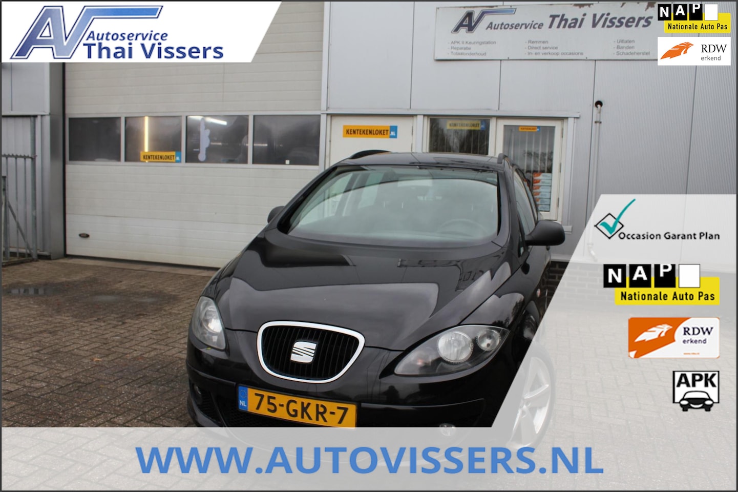SEAT Altea XL - 1.6 Clubstyle Airco Elektr Pak Cruise Apk 19-11-26 - AutoWereld.nl