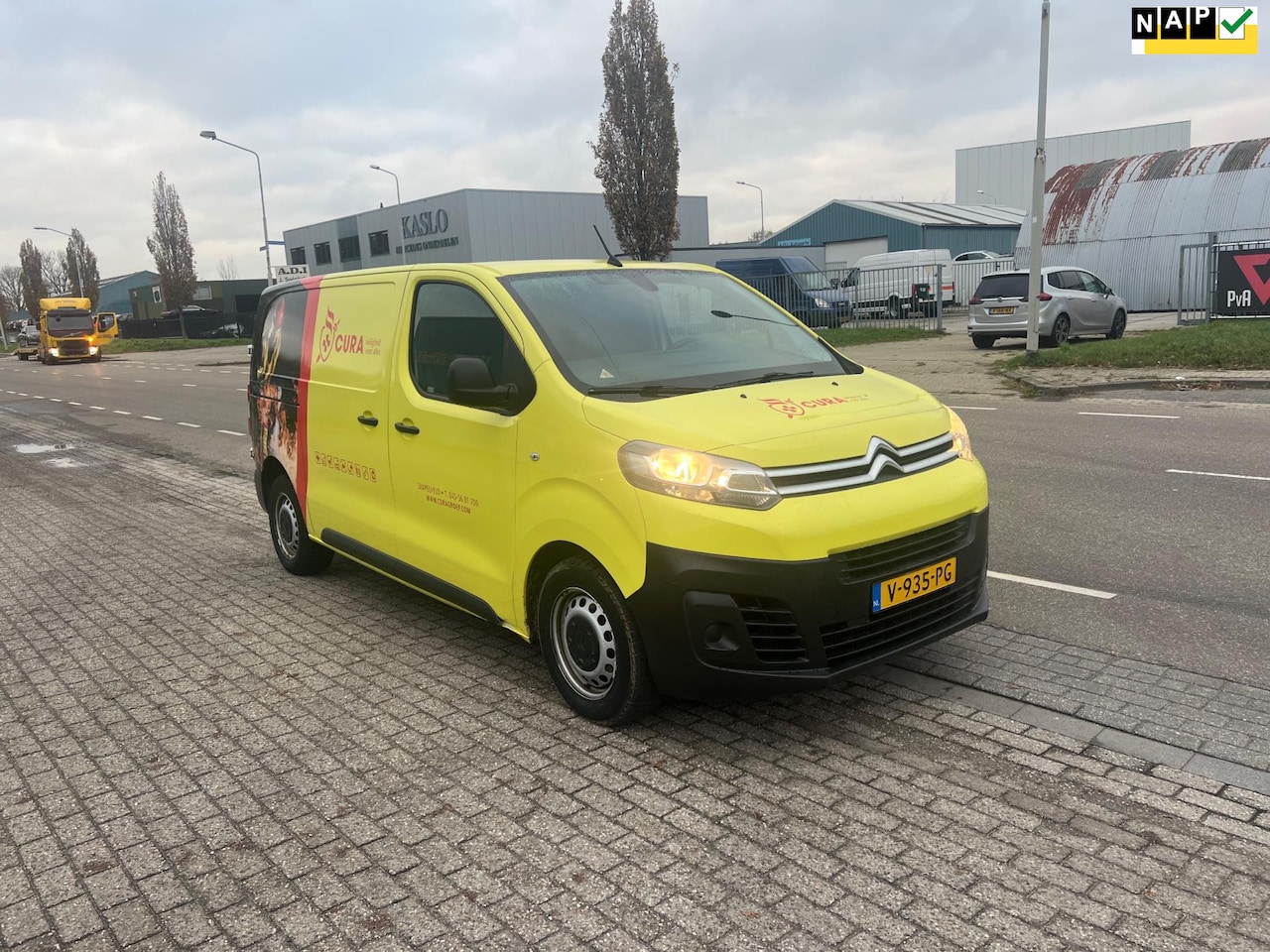 Citroën Jumpy - 2.0 BlueHDI 120 Club M S&S Dubbele Schuifdeur Gele Wrap ! - AutoWereld.nl