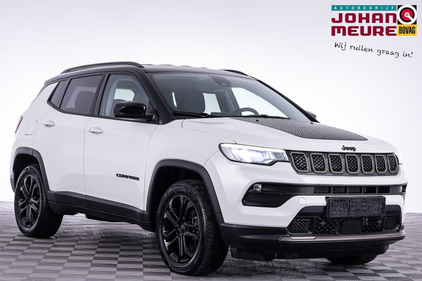 Jeep Compass - 4 x e 240 Plug-in Hybrid Upland | Full LED | ECC | PDC | CARPLAY - AutoWereld.nl