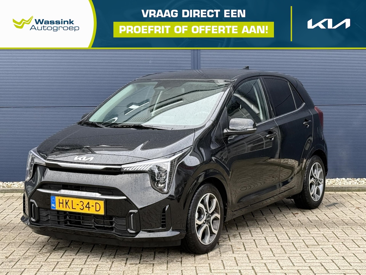 Kia Picanto - 1.0 DPi 63pk 4-zits ExecutiveLine | Navigatie | DAB | Stoel/stuur verwarming | Camera | LE - AutoWereld.nl