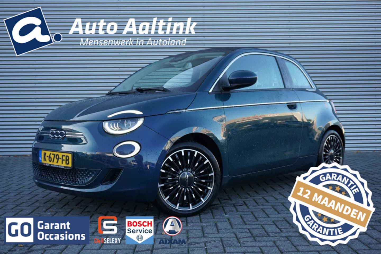 Fiat 500e - La Prima 42 kWh CABRIOLET | MEEST LUXE | WINTERPACK - AutoWereld.nl