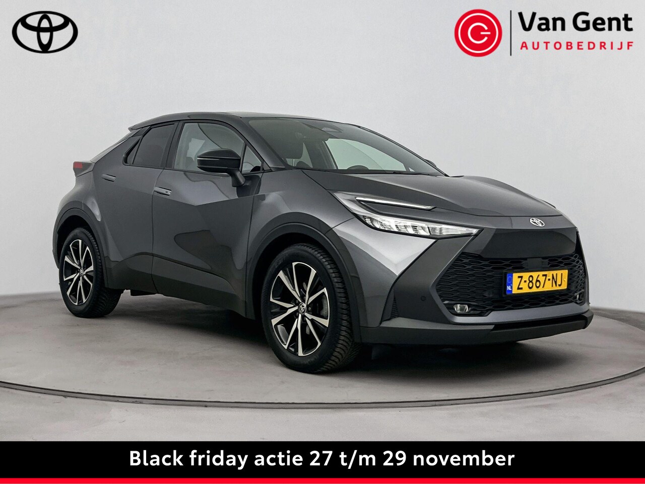 Toyota C-HR - 1.8 Hybrid 140 Dynamic | Dodehoek detectie | Navigatie | Keyless | Parkeersensoren voor/ac - AutoWereld.nl