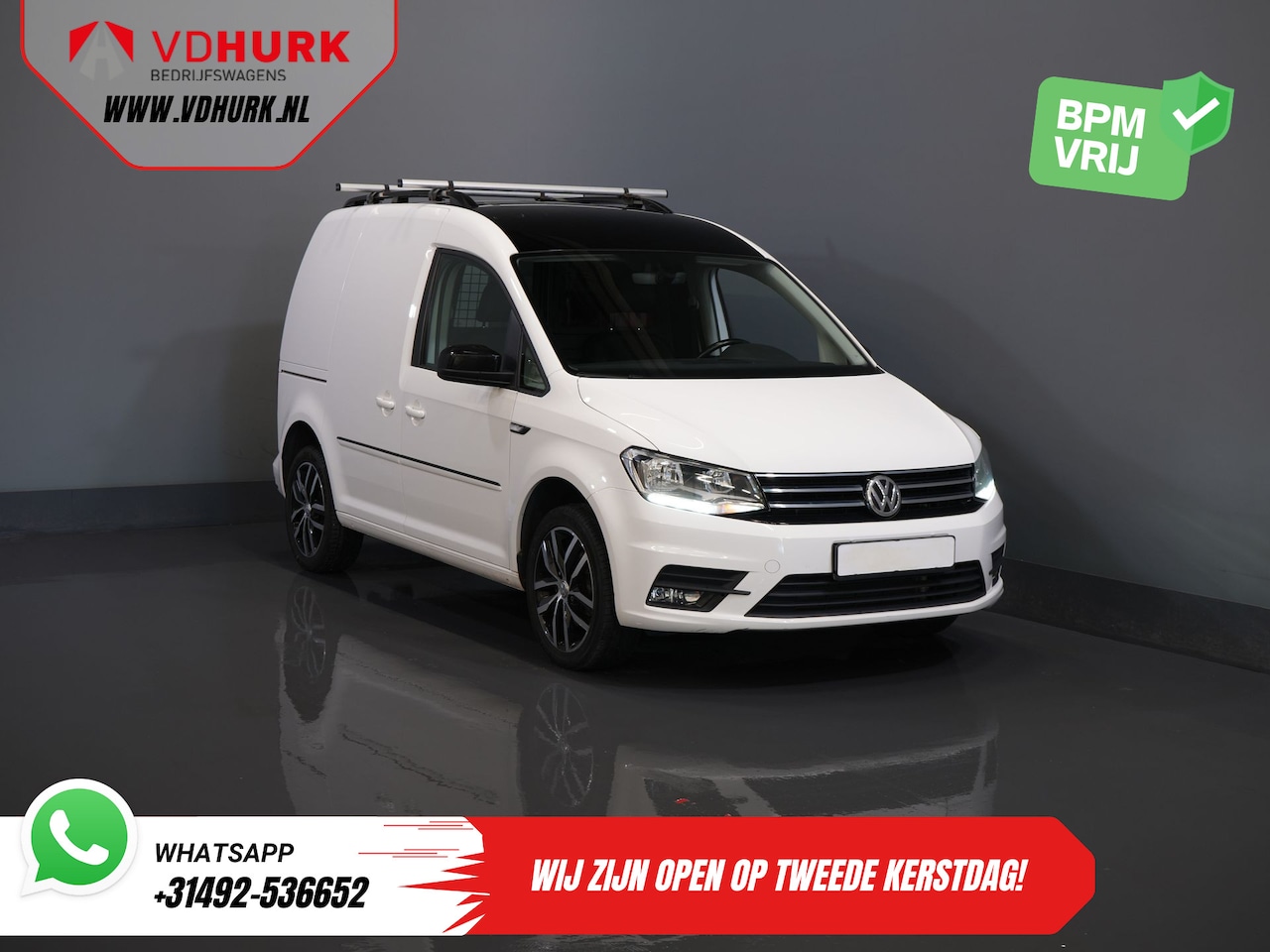 Volkswagen Caddy - 2.0 TDI 100 pk DSG Aut. BPM VRIJ! Edition 35 Carplay/ Stoelverw./ Standkachel/ Cruise/ Air - AutoWereld.nl