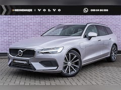Volvo V60 - T6 Plug-in hybrid AWD Essential | Google | Long Range | Adaptieve Cruise | Lederen bekledi