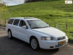 Volvo V70 - 2.4 170pk Summum Automaat/clima/elec stoel/speg+mem/schuifkanteldak/lage km/nw APK