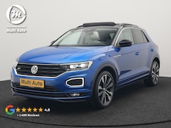 Volkswagen T-Roc - 1.5 TSI DSG R-Line 150pk Dealer O.H. | Panodak | Trekhaak Afn. | Camera | Lederen Sportsto