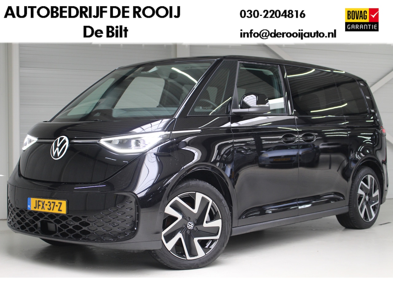 Volkswagen ID. Buzz - Pro 77kWh 204PK IQ-Light | Trekhaak | Navigatie | El. schuifdeuren + achterklep | Stoelver - AutoWereld.nl