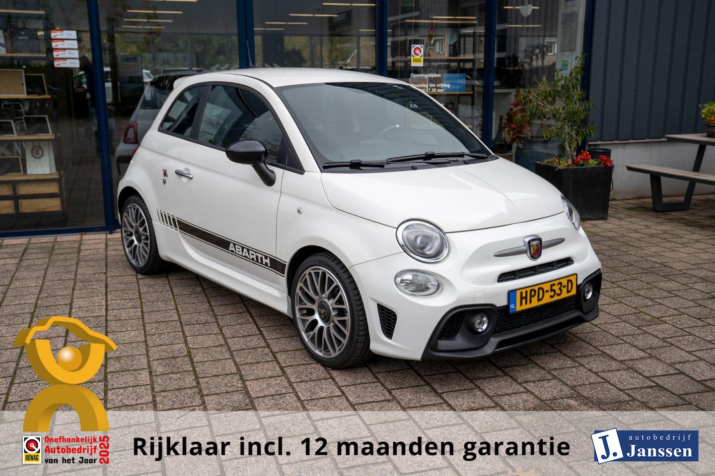 Fiat 500 Abarth - 1.4 T-Jet 595 70th Anniversary | Prijs rijklaar incl. 12 mnd garantie |17"Lmv Navi Carplay - AutoWereld.nl