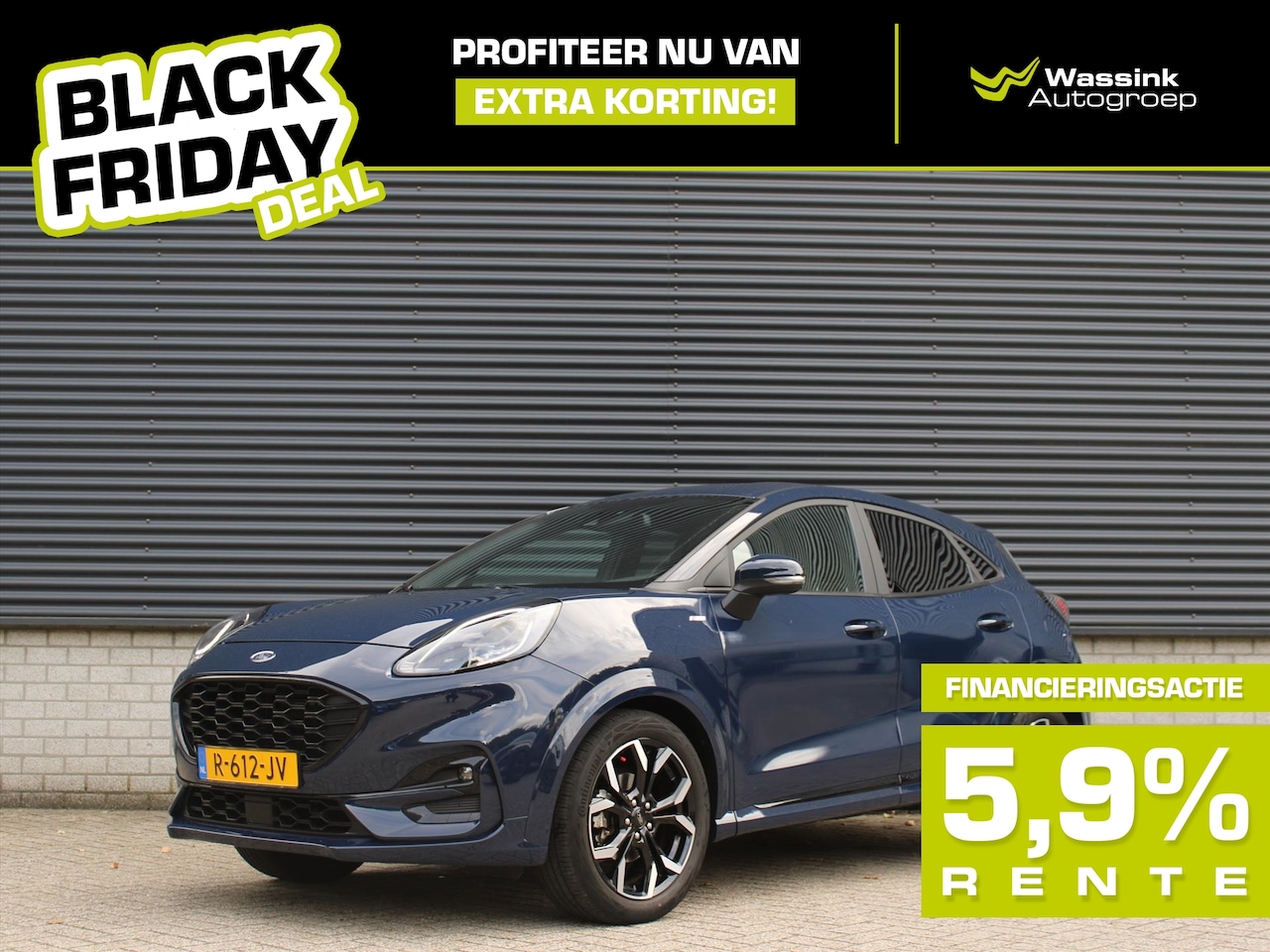 Ford Puma - BLACK FRIDAY DEAL I ST-Line X Hybrid 125pk | Navigatie | Parkeersensoren | Lichtmetalen Ve - AutoWereld.nl