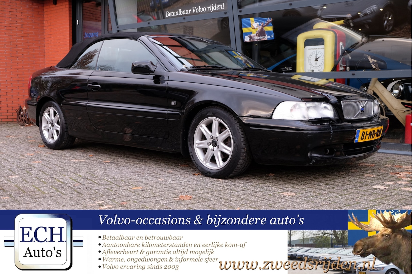 Volvo C70 Convertible - 2.4T 193 pk Aut. Luxury, Leer, Elektr. stoelen, Stoelverwarming - AutoWereld.nl
