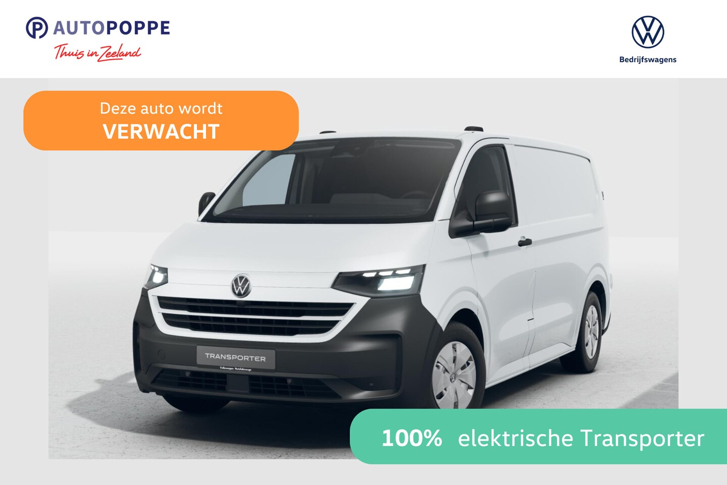 Volkswagen e-Transporter - Bedrijfswagen Life L1 160kW (218pk) 64 kWh - AutoWereld.nl