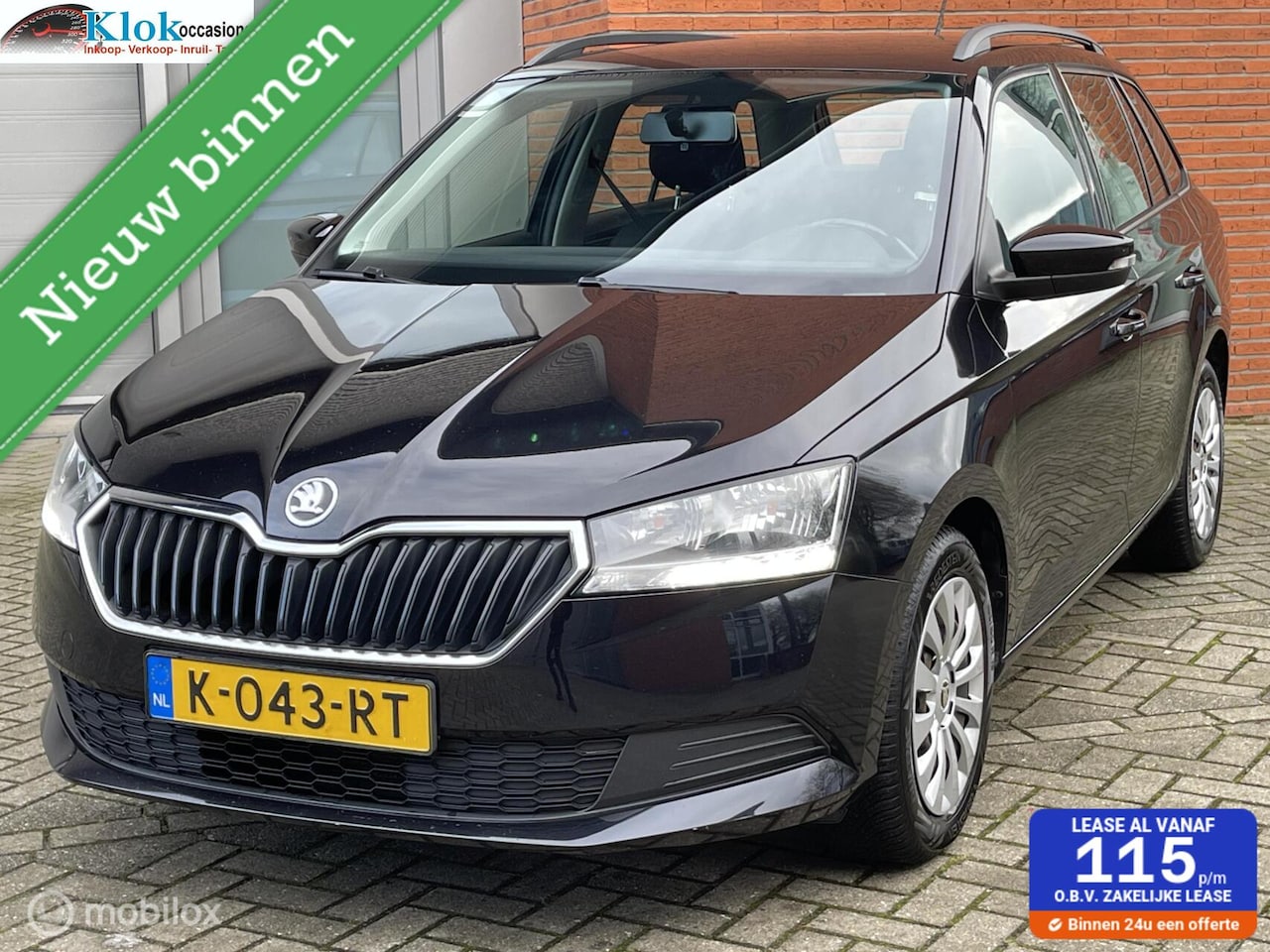 Skoda Fabia Combi - 1.0 TSI Active NAP Trekhaak Cruise CarPlay - AutoWereld.nl
