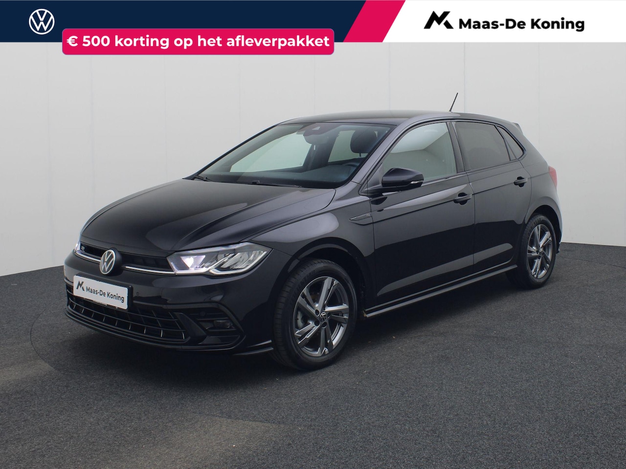 Volkswagen Polo - 1.0TSI/95PK R-Line · Apple/Android Car Play · Lane assist · Parkeersensoren · Garantie tot - AutoWereld.nl