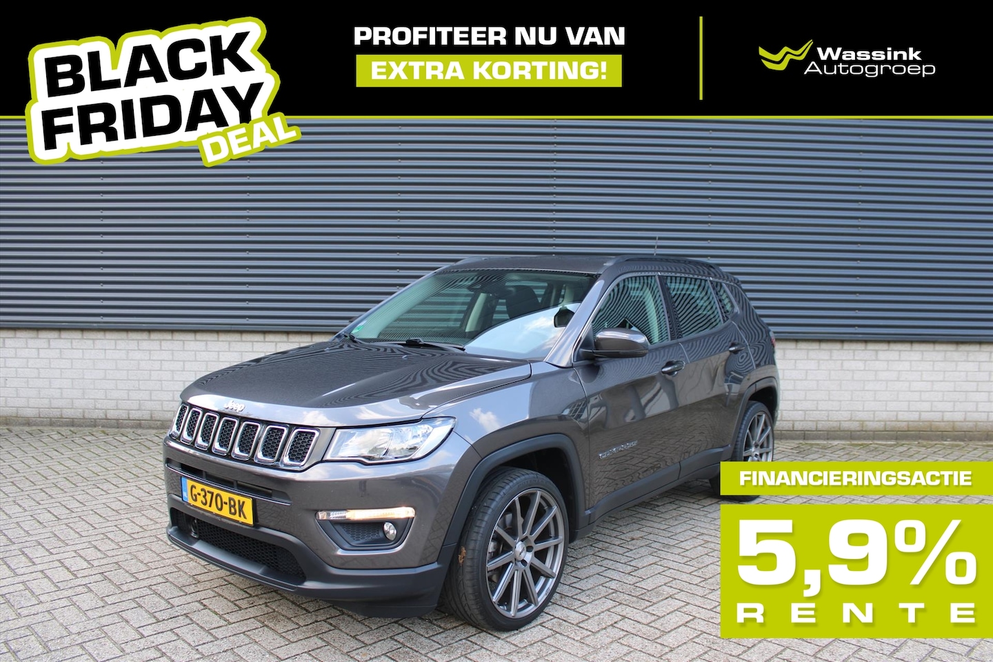 Jeep Compass - BLACK FRIDAY DEAL I 1.4 MultiAir 140pk Longitude - AutoWereld.nl
