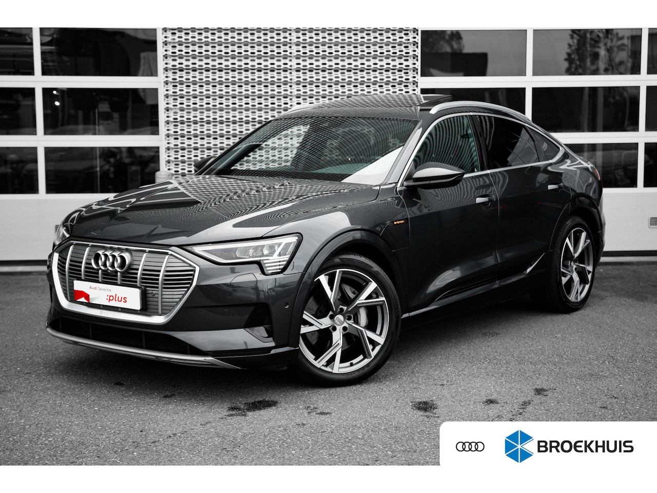 Audi e-tron Sportback - 55 quattro Business edition Plus 95 kWh | Elektrisch glazen panorama-dak | Elektrisch vers - AutoWereld.nl
