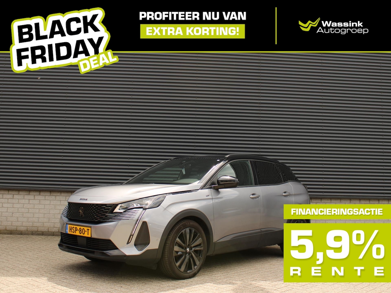 Peugeot 3008 - BLACK FRIDAY DEAL I GT 130pk EAT8 | Automaat I Handsfree Kofferbak | Camerar | Adaptieve C - AutoWereld.nl