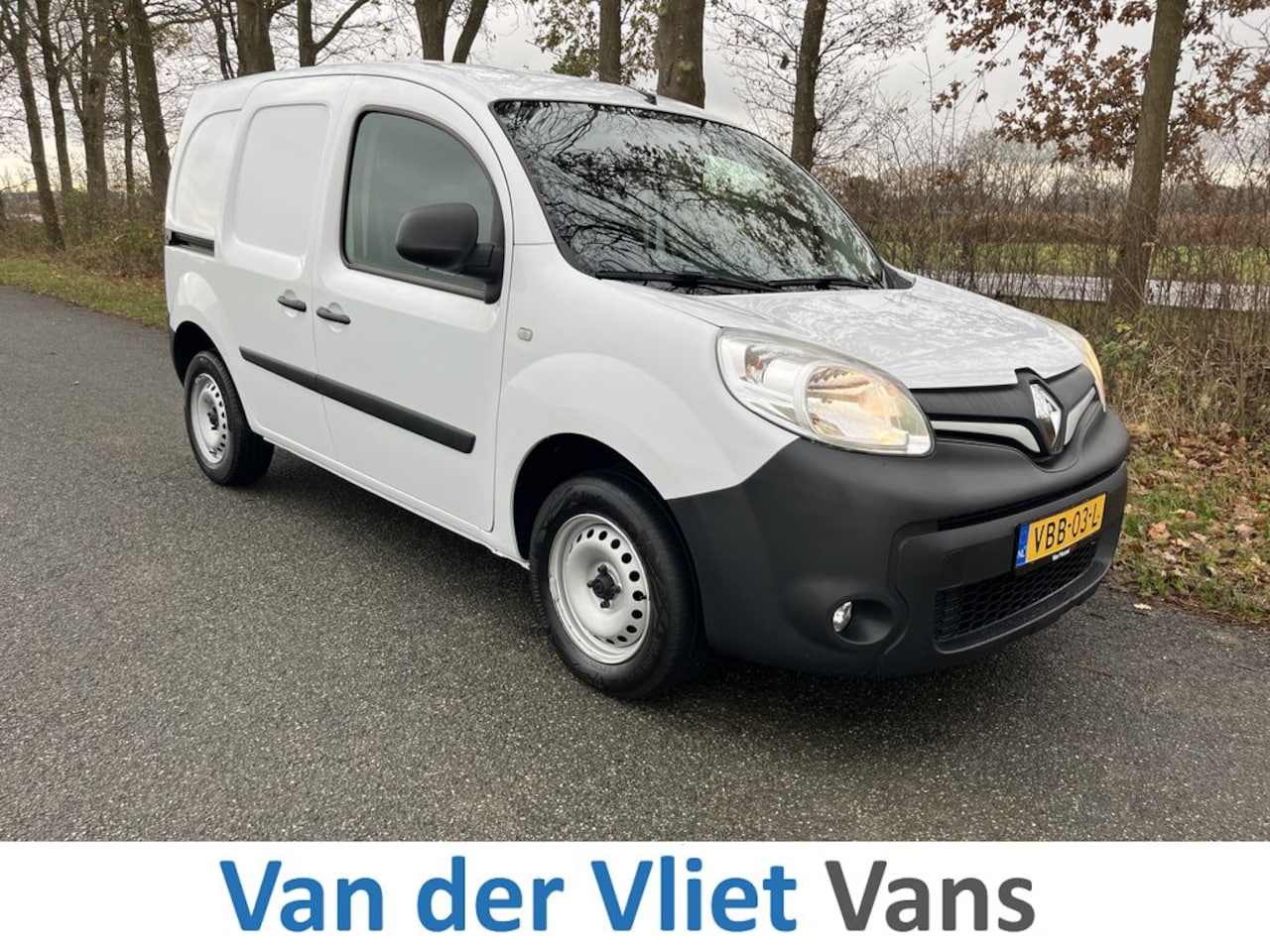 Renault Kangoo - 1.5 dCi 90pk E6 Comfort BPM Vrij! Lease €129 p/m, Airco, PDC, 2x Schuifdeur Volledig onder - AutoWereld.nl