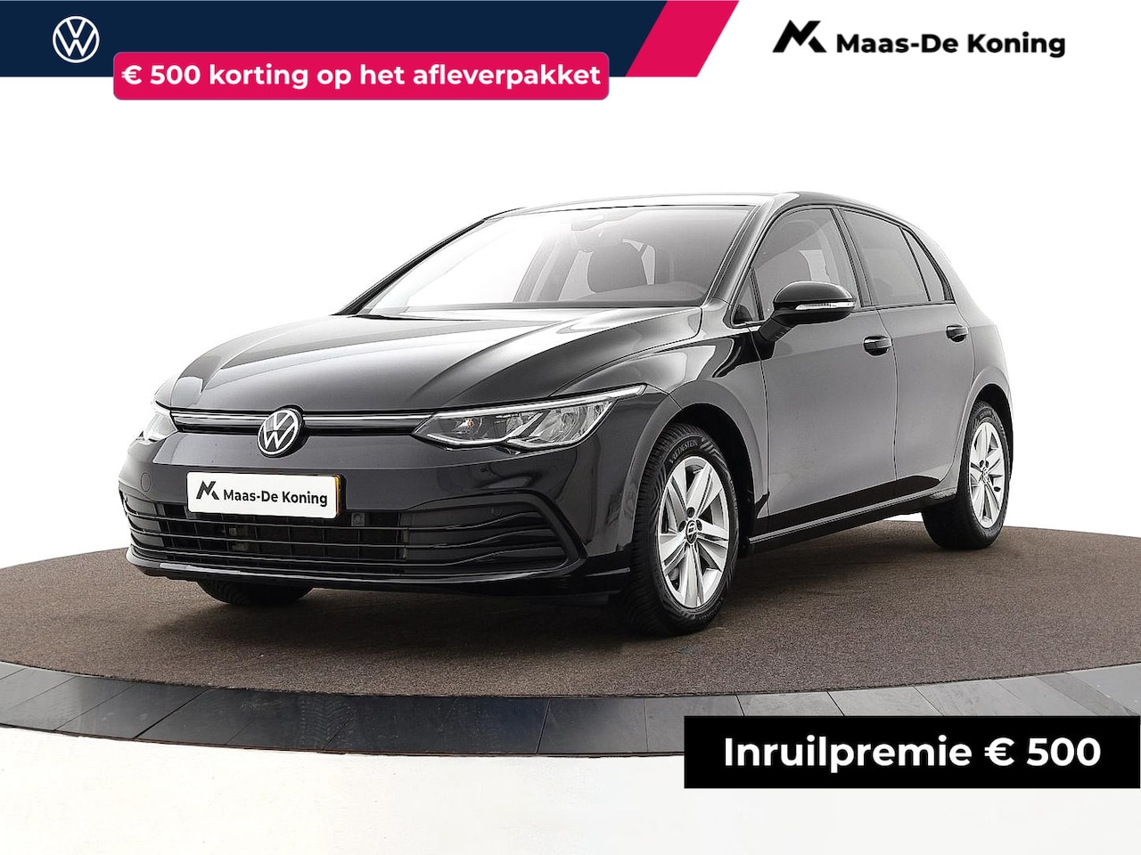 Volkswagen Golf - 1.0 TSI 110pk Life · Apple/Android Car Play · Navigatie · P-Sensoren · Sfeerverlichting · - AutoWereld.nl