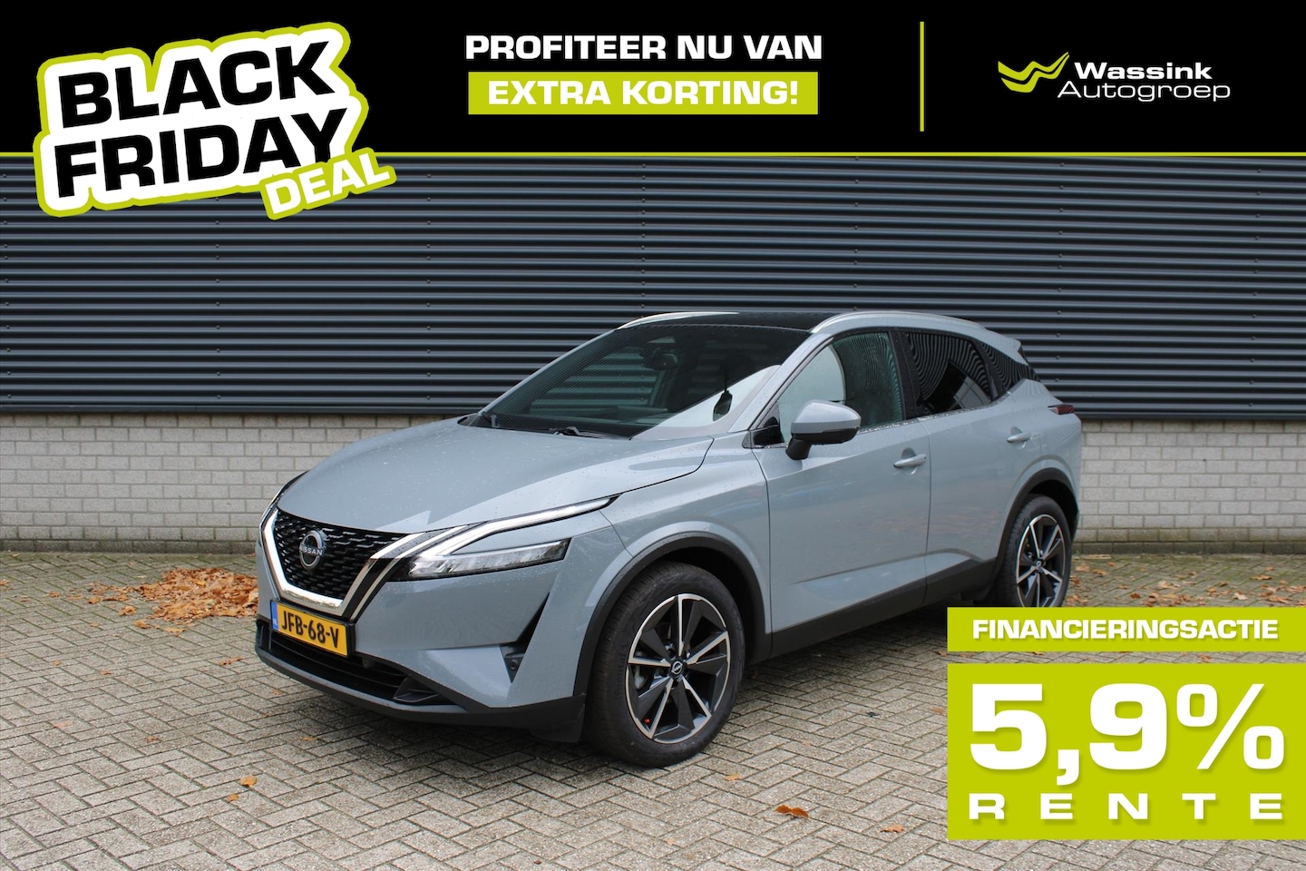 Nissan Qashqai - BLACK FRIDAY DEAL I Business Design Mild-Hybrid 158pk Xtronic 4WD I Adaptive Cruise Contro - AutoWereld.nl