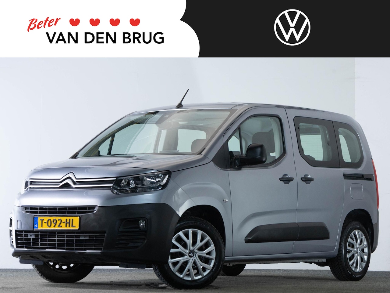 Citroën Berlingo - 1.2 110 PK PureTech Live | Airco | Cruise Control | Navigatie | - AutoWereld.nl