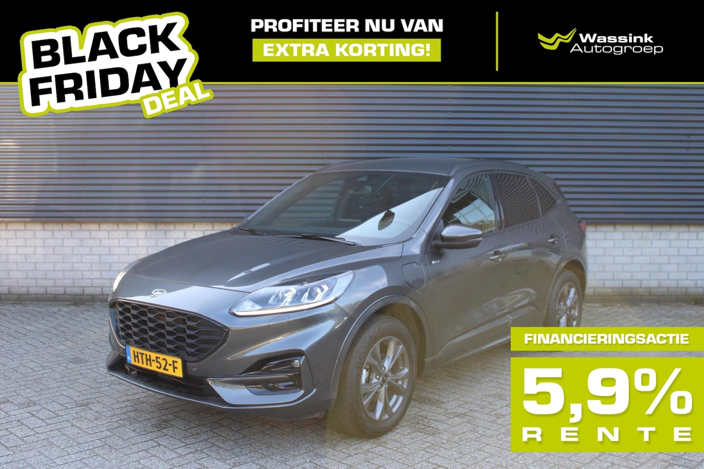 Ford Kuga - BLACK FRIDAY DEAL I ST-Line PHEV 225pk Automaat I Navigatie I Apple Carplay/Android Auto I - AutoWereld.nl