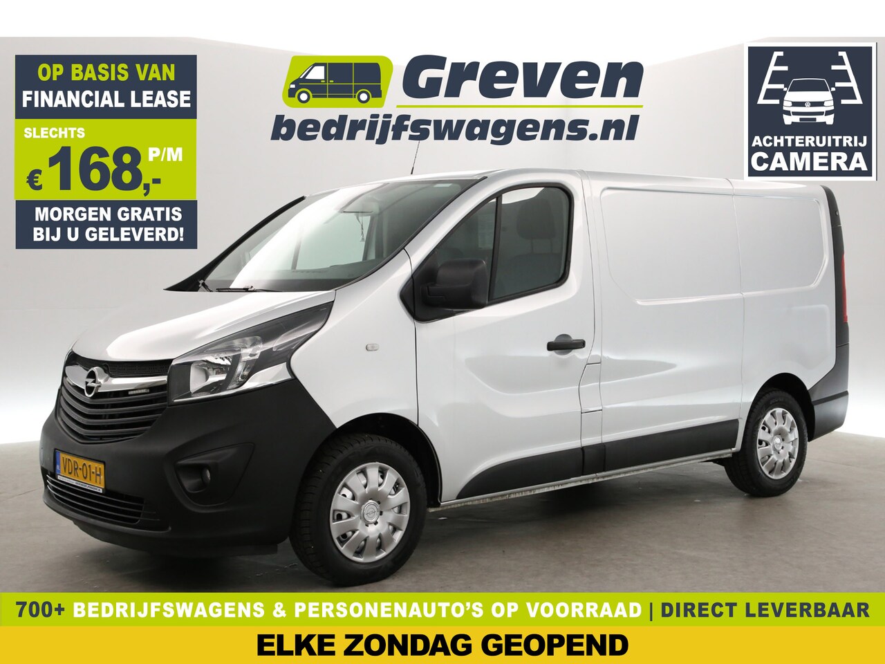 Opel Vivaro - 1.6 CDTI L1H1 | Airco | Cruise | Camera | Navi | Trekh. | Parkeersens. | Achterklep - AutoWereld.nl
