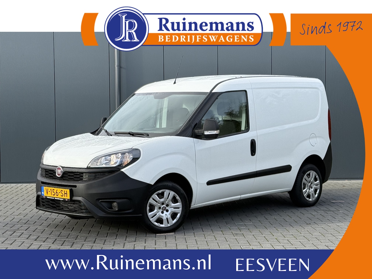 Fiat Doblò Cargo - 1.6 MJ 105 PK / L1H1 / 1e EIG. / AIRCO / CRUISE / TREKHAAK / NAVI / 3-ZITS - AutoWereld.nl