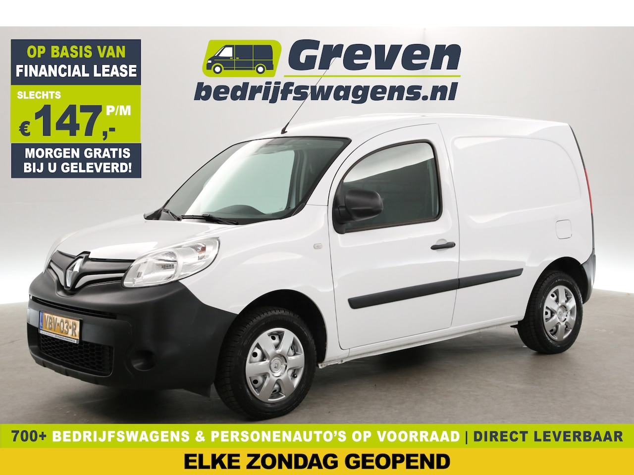 Renault Kangoo - 1.5 dCi | Airco | Cruise | Trekh. | Navi | Parkeersens. | Elektrpakket - AutoWereld.nl