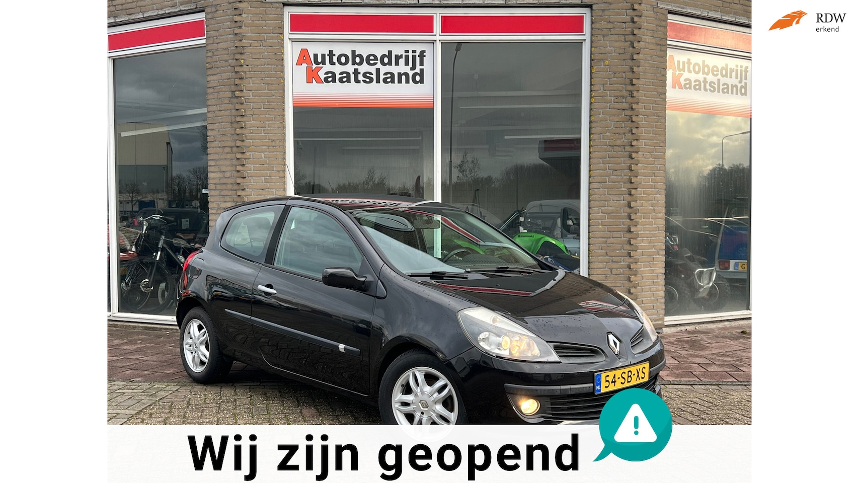 Renault Clio - 1.2-16V Team Spirit - NIEUWE APK - NIEUWE DB-Riem! - Airco - AutoWereld.nl