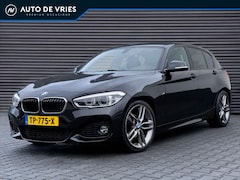 BMW 1-serie - 118i Automaat 136pk 5drs. M-Sport | Zwart leder | 18" Velgen | Full LED