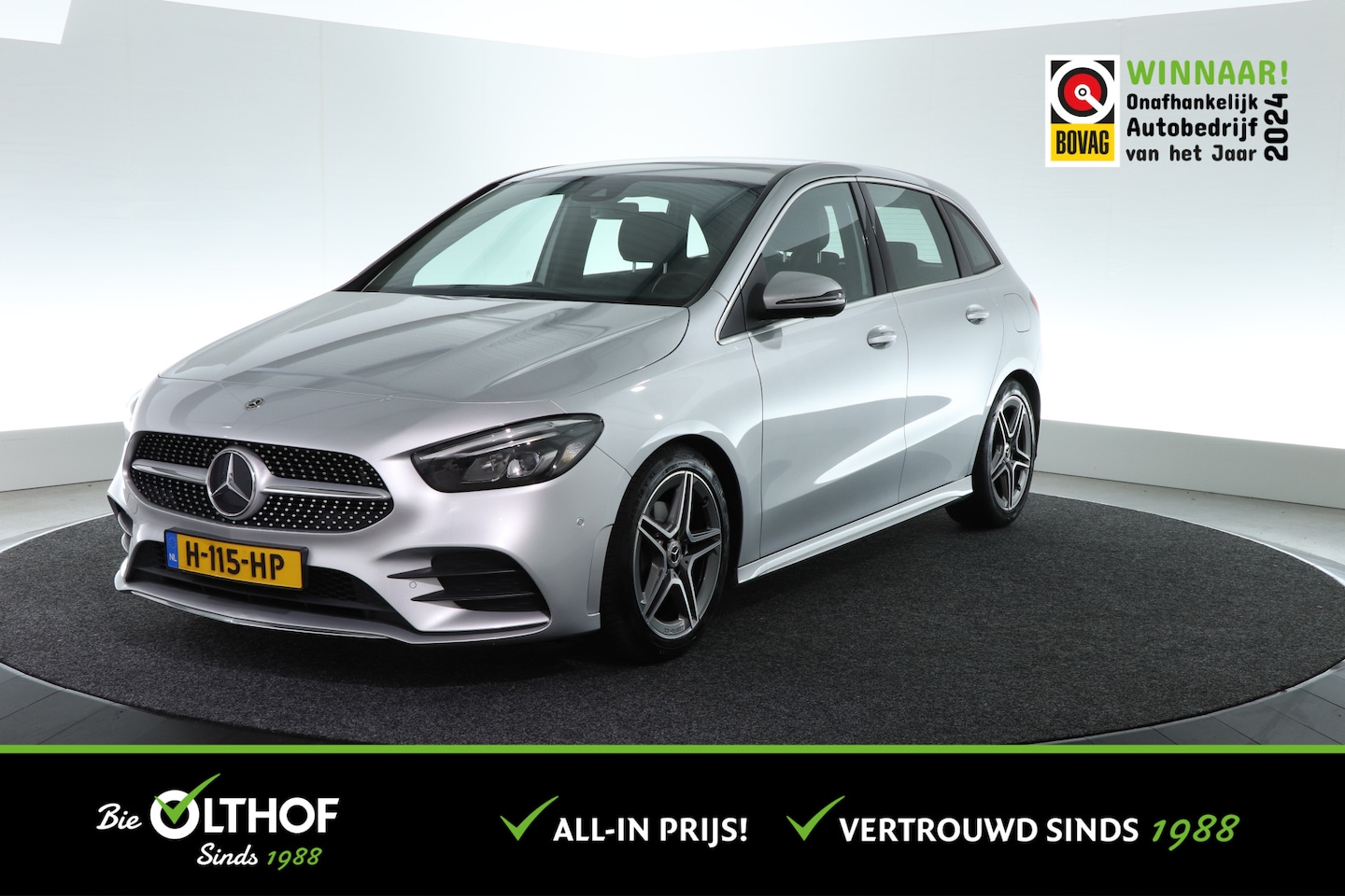 Mercedes-Benz B-klasse - 180 Business Solution AMG | ORIG. NED | AMG-STYLING | STOELVERW. | VEEL OPTIES | - AutoWereld.nl