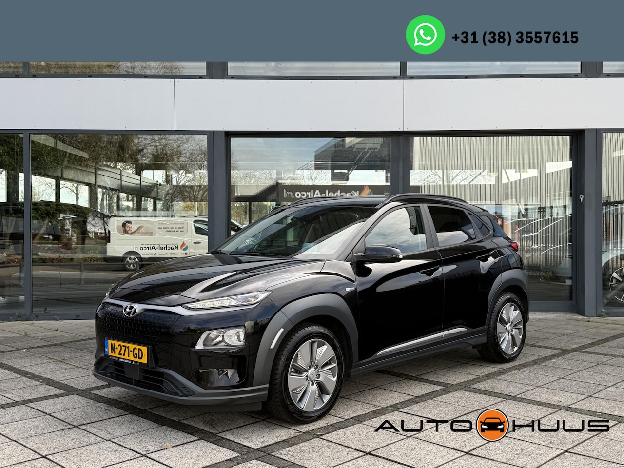 Hyundai Kona Electric - EV Fashion 64 kWh | Trekhaak | Navi | Carplay | - AutoWereld.nl