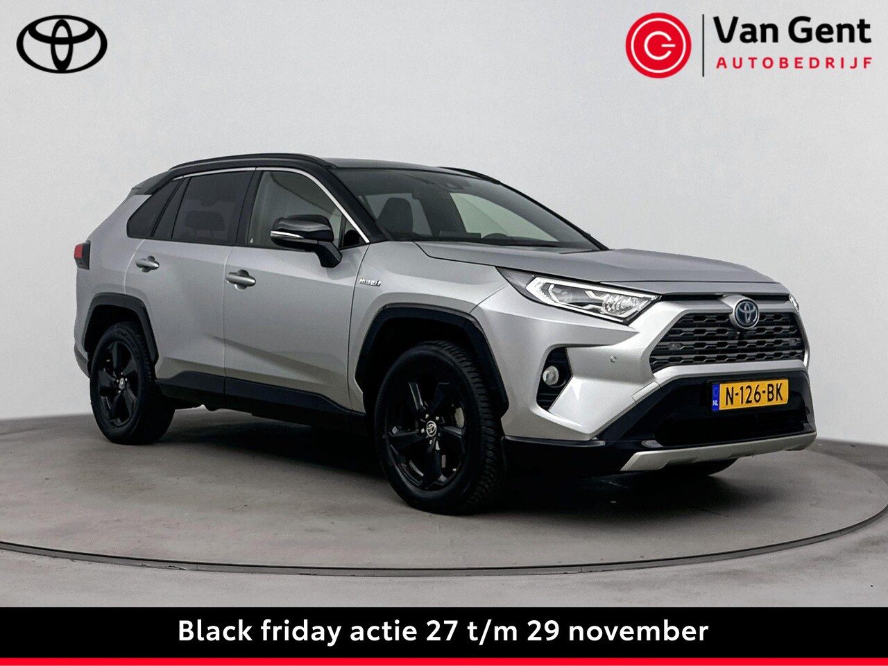 Toyota RAV4 - 2.5 Hybrid Bi-Tone | Panoramadak | Navigatie | 360 camera | Digitale binnenspiegel | Dodeh - AutoWereld.nl