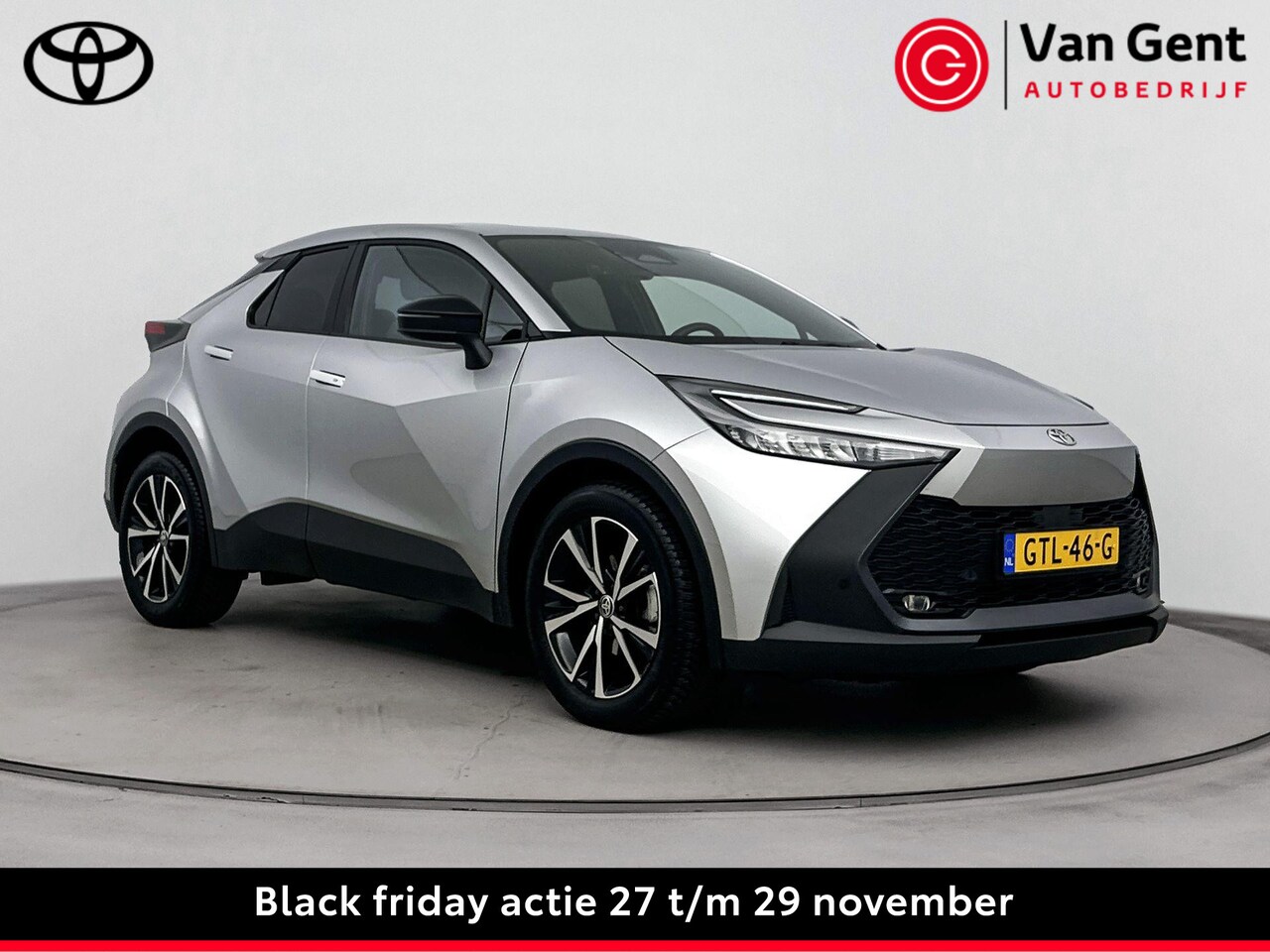 Toyota C-HR - 1.8 Hybrid 140 Dynamic | Navigatie | Dodehoek detectie | Parkeersensoren voor/achter | Ada - AutoWereld.nl