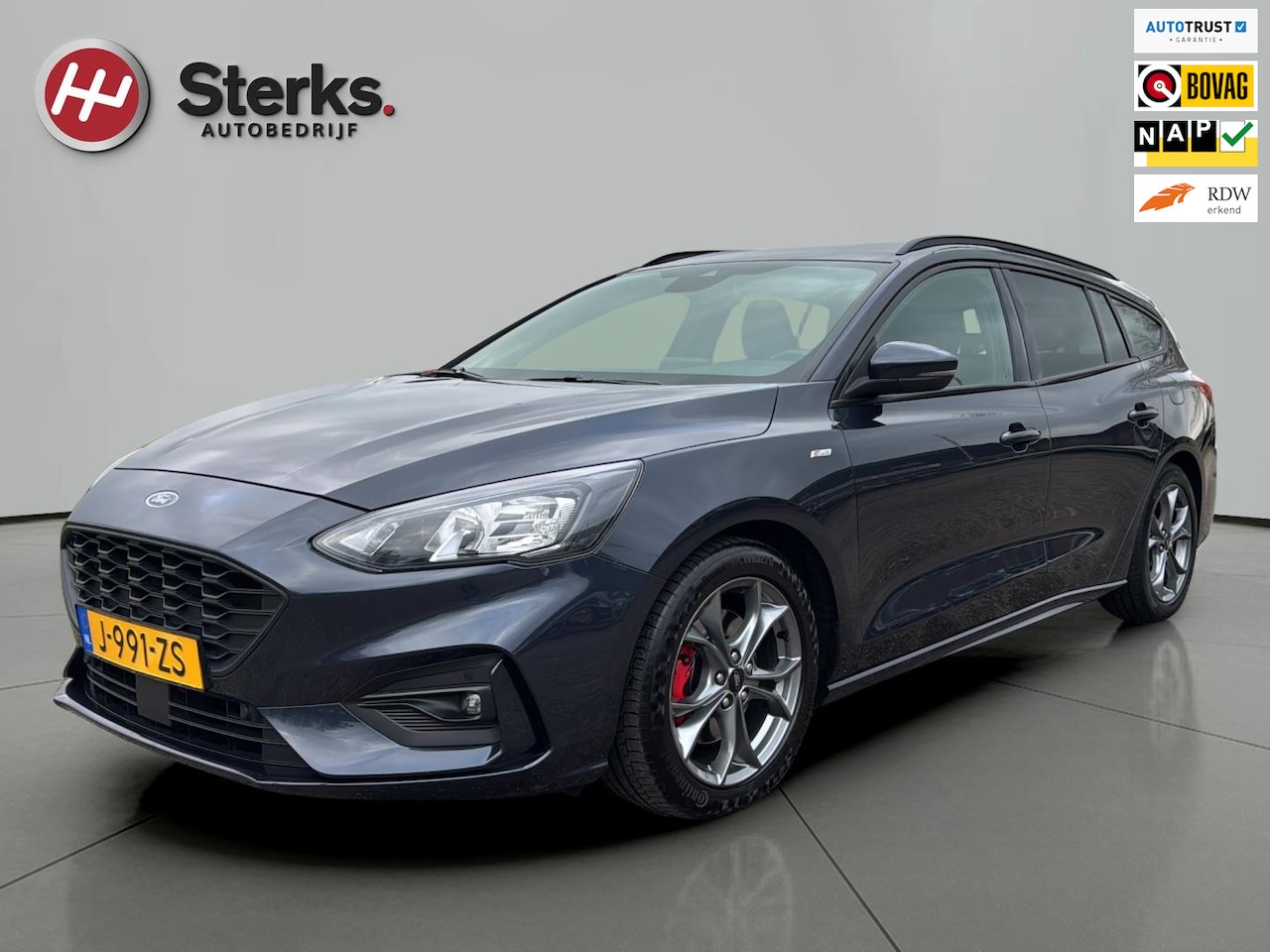 Ford Focus Wagon - 1.0 EcoBoost Hybrid ST Line X Business TREKHAAK CARPLAY ZEER MOOI - AutoWereld.nl