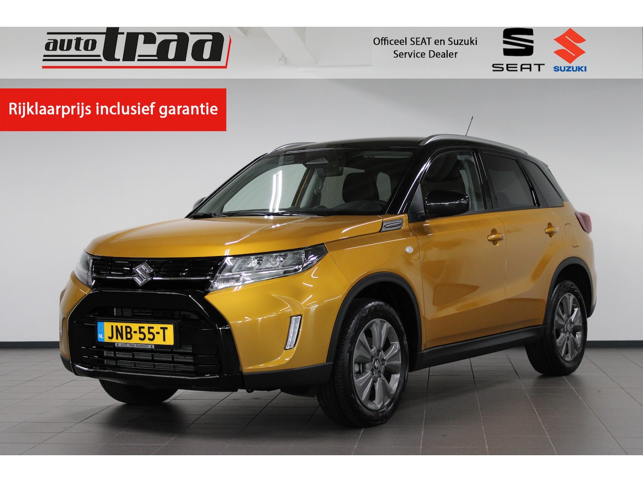 Suzuki Vitara - 1.4 Boosterjet Select Smart Hybrid / Camera / Led verlichting / Navigatie / Adaptive cruis - AutoWereld.nl